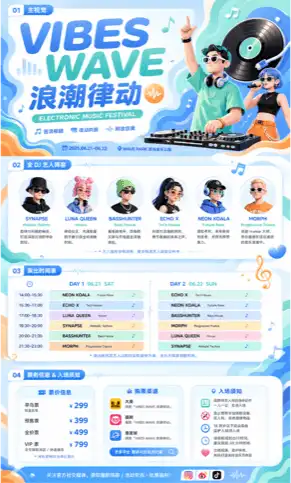 电子音乐节素材 5